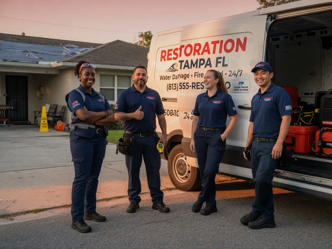 Water Damage Restoration company in Mansfield, SD